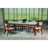 Mesa de Jantar Lauren Offwhite com Natural 1,80 M - 1