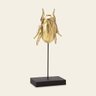 Escultura Decorativa Besouro Dourado 28CM MART - 2