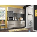 Ver imagem 5 de Cozinha Compacta New Paris 8 Ptas 2836 Multimóveis BR/Laca Fume