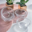 Ver imagem 5 de Bowl de Vidro Cristal 180ml Pearl Tigela Transparente Servir Sobremesas Petiscos Wolff