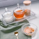 Ver imagem 2 de Bowl de Vidro Cristal 180ml Pearl Tigela Transparente Servir Sobremesas Petiscos Wolff