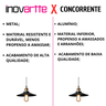 Lustre Pendente Luminária Industrial Vintage Retrô Nordic Loft Inl22 - 4