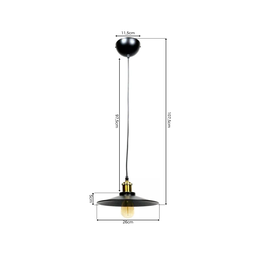 Lustre Pendente Luminária Industrial Vintage Retrô Nordic Loft Inl22 - 2