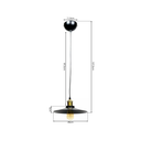 Ver imagem 2 de Lustre Pendente Luminária Industrial Vintage Retrô Nordic Loft Inl22