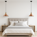 Ver imagem 4 de Lustre Pendente Luminária Cobre Bronze Industrial Vintage Retrô Sala Área Gourmet Cozinha Inl21
