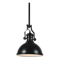 Lustre Luminária Pendente Preto Vintage Retrô Industrial Moderno Cozinha Ilha Quarto Sala Inl20 - 1