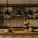 Ver imagem 5 de Lustre Luminária Pendente Preto Vintage Retrô Industrial Moderno Cozinha Ilha Quarto Sala Inl20