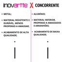 Ver imagem 2 de Lustre Luminária Pendente Tubo Tubeto Preto Fosco 40cm + Lâmpada de Led Inl44