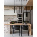 Ver imagem 4 de Lustre Luminária Pendente Tubo Tubeto Preto Fosco 40cm + Lâmpada de Led Inl44