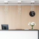 Ver imagem 5 de Lustre Pendente Em Cristal Legítimo 90cm Delicado Quarto Sala Escritório INL06
