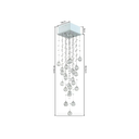 Ver imagem 7 de Lustre Pendente Em Cristal Legítimo 90cm Delicado Quarto Sala Escritório INL06