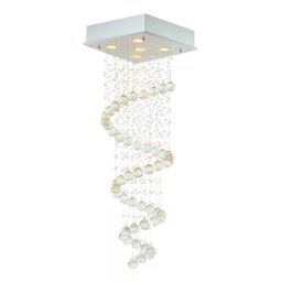Lustre Caracol Pendente de Cristal Legítimo 49 Bolas e 452 Cristais Luxo Sala Quarto 1 Metro Inl09 - 2