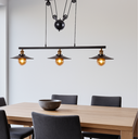 Ver imagem 4 de Lustre Pendente Loft Retrô Nordic Luminária Prato Moderno Industrial Sala Jantar Cozinha Inl43