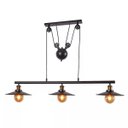 Ver imagem 1 de Lustre Pendente Loft Retrô Nordic Luminária Prato Moderno Industrial Sala Jantar Cozinha Inl43