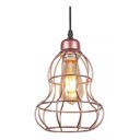 Ver imagem 6 de Lustre Pendente Luminária Rose Aramado Retrô Moderno Cozinha Área Gourmet Ilha Quarto Sala Inl34