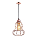 Ver imagem 1 de Lustre Pendente Luminária Rose Aramado Retrô Moderno Cozinha Área Gourmet Ilha Quarto Sala Inl34