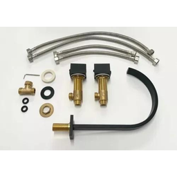 Torneira Misturador Duplo Comando Quadrada Preto Fosco Luxo para Banheiro Lavabo Inovartte In25 - 7