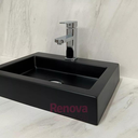 Ver imagem 5 de Torneira Monocomando Cromada Quadrada Bica Baixa Luxo Banheiro Lavabo Inovartte In18