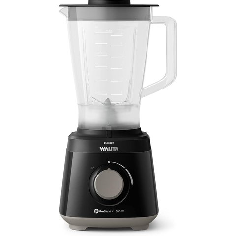 Liquidificador Daily Philips Walita, 2l, 550w-preto - 110v ou 220v - Ri2110/01:220v