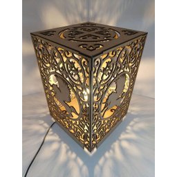 Abajur Cavalo Alado em Mdf - 3