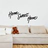 Adesivo de Parede Frase - Home Sweet Home - N4021 - 1