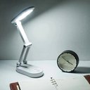 Ver imagem 6 de Luminária de Mesa Touch Dobrável Abajur sem Fio Led Articulada Recarregavel 3 Funções Iluminaç