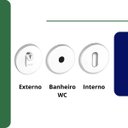 Ver imagem 2 de Fechadura Brava Roseta Haga Cromado