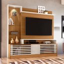 Ver imagem 2 de Home Theater Frizz Prime para TV de até 55 Polegadas com Luminária LED e Prateleiras de Vidro Natura