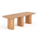 Ver imagem 5 de Mesa de Jantar Orgânica Tivoli 320cm X 110cm 10 Lugares Lamina Cinamomo Mel