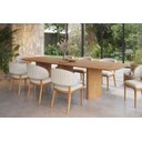 Ver imagem 4 de Mesa de Jantar Orgânica Tivoli 320cm X 110cm 10 Lugares Lamina Cinamomo Mel