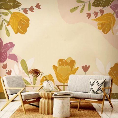 Mural Flores do Campo - 3,48 x 3,00m