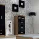 Ver imagem 1 de Cômoda Rack 6 Gavetas 1 Nicho Maxi Evidência Móveis