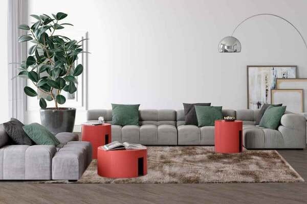 Tapete Felpudo 1,00 x 1,50M Bege Mesclado para Quarto e Sala - 1