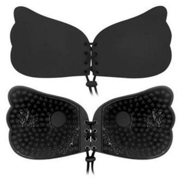Sutian Adesivo Invisivel Silicone PushUp Preto Tam P - 1