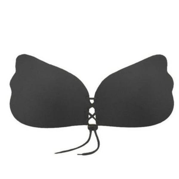 Sutian Adesivo Invisivel Silicone PushUp Preto Tam P - 2