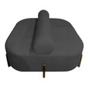 Ver imagem 4 de Poltrona Sofá Ilha Pequeno Lojas Orgânico Dois Lados Bouclé Cinza