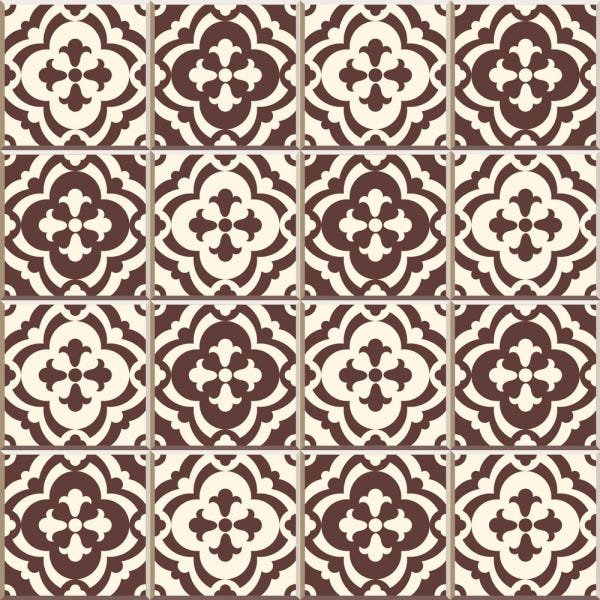 Papel de Parede Adesivo - Azulejos - N0036 - 1