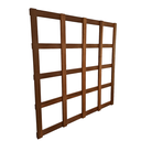 Ver imagem 3 de Treliça Jardim Vertical Eucalipto 70x70 Cm Stain Mogno