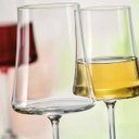 Ver imagem 2 de Jogo 6 Taças Cristal Ecol Vinho Branco 360ml Linha Xtra Fundo Quadrado Bohemia