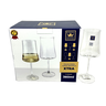 Jogo 6 Taças Cristal Ecol Vinho Branco 360ml Linha Xtra Fundo Quadrado Bohemia - 3
