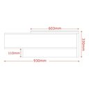 Ver imagem 5 de Mesa De Centro Milão Com Espelho - Lukaliam Móveis Off White