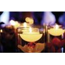 Kit 20 Velas Flutuantes Meia Bola Decoração Casamento festas - 5