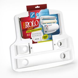 Porta Rolo Triplo Arthi M5108 Branco - 2