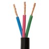 CABO DE COMANDO PRETO 3X0,75 MM 100 METROS - 1