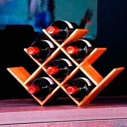 Rack para Vinho Bambu - Mor - 3