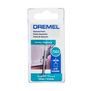 Ponta diamantada esférica 5/64" Dremel