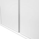 Ver mais imagens de Guarda-Roupa Loop 4 Portas e 3 Gavetas - Lopas Branco