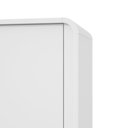 Ver imagem 6 de Guarda-Roupa Loop 4 Portas e 3 Gavetas - Lopas Branco