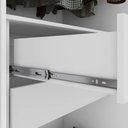 Ver imagem 7 de Guarda-Roupa Loop 4 Portas e 3 Gavetas - Lopas Branco