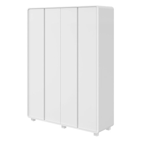 Guarda-Roupa Loop 4 Portas e 3 Gavetas - Lopas Branco